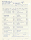 Gibson Cabin Yacht Series Specification Brochure