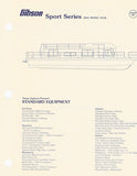 Gibson Sport Series Specification Brochure