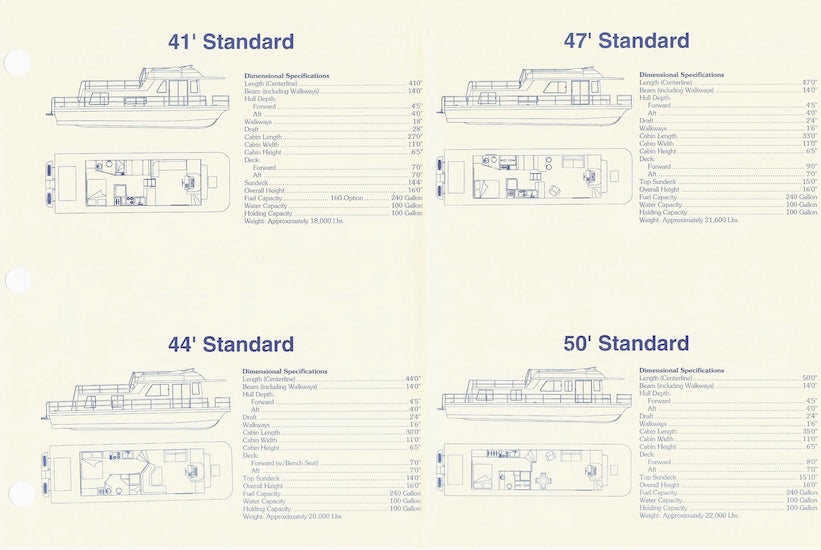 Gibson Standard Series Specification Brochure