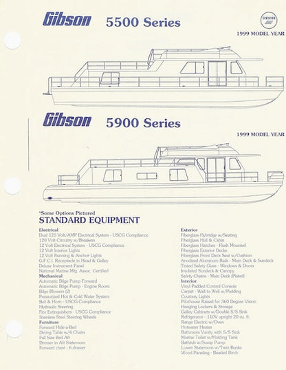 Gibson 5500 Series Specification Brochure
