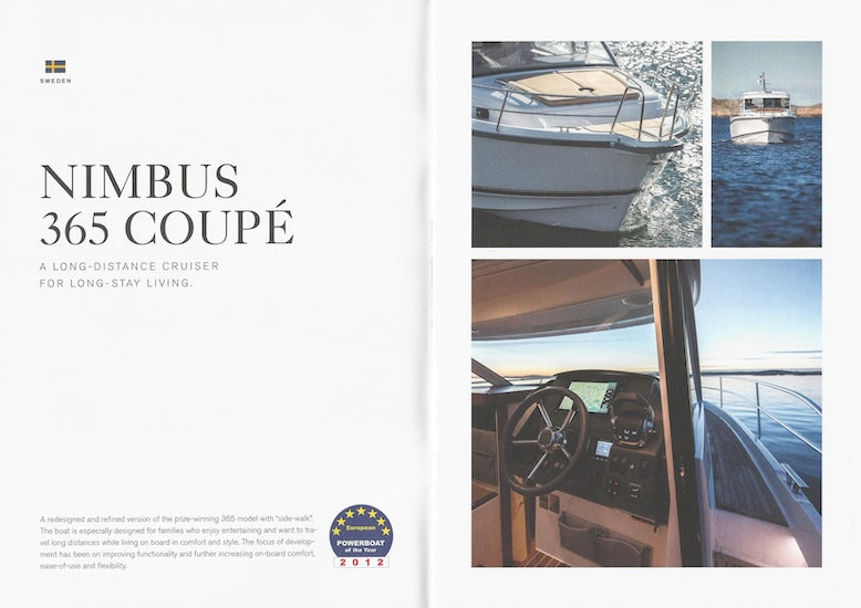 Nimbus 365 Coupe Brochure