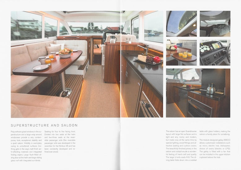 Nimbus 405 Flybridge Brochure