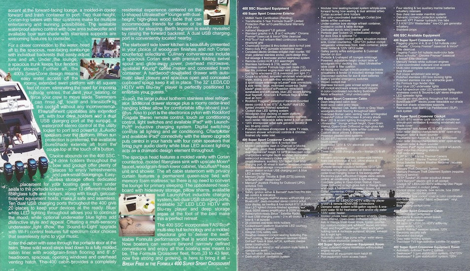 Formula 400SSC Brochure