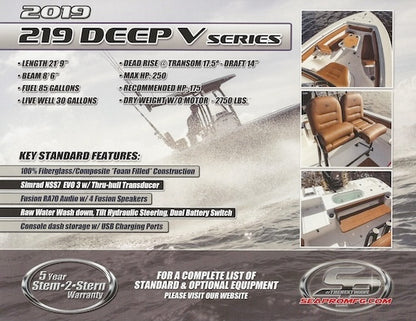 Sea Pro 219 Deep V Brochure
