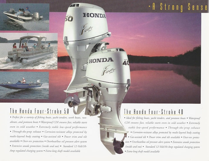 Honda 1996 Outboard Brochure