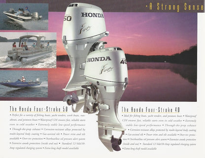 Honda 1996 Outboard Brochure