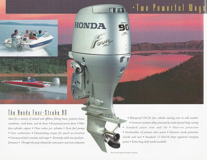 Honda 1997 Outboard Brochure
