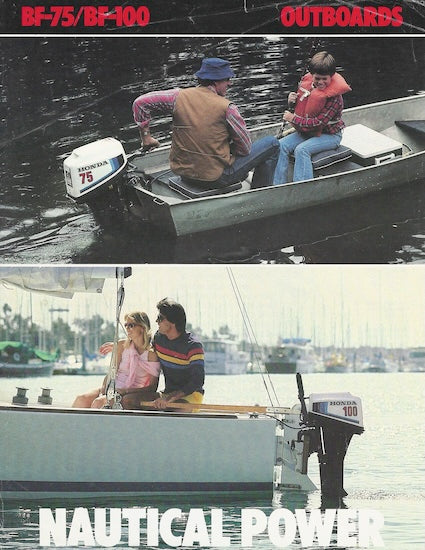 Honda BF-75 & BF-100 Outboard Brochure