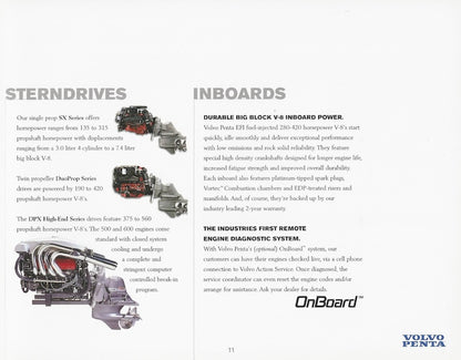 Volvo 2001 Brochure