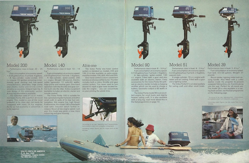 Volvo Outboard Brochure