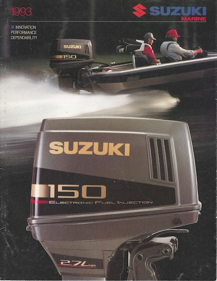 Suzuki 1993 Outboard Brochure