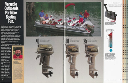 Suzuki 1993 Outboard Brochure