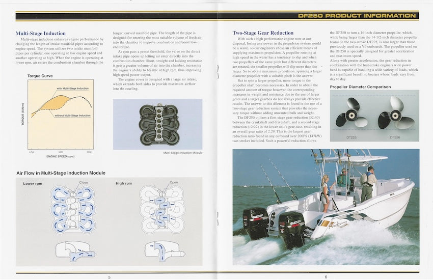 Suzuki DF250 Product Information Brochure