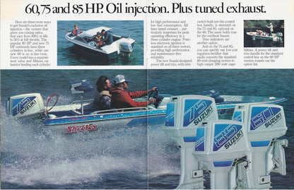 Suzuki 1982 Outboard Brochure