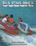 Suzuki 1982 Outboard Brochure
