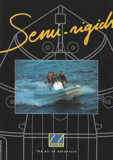 Zodiac 1998 Semi Rigid Brochure
