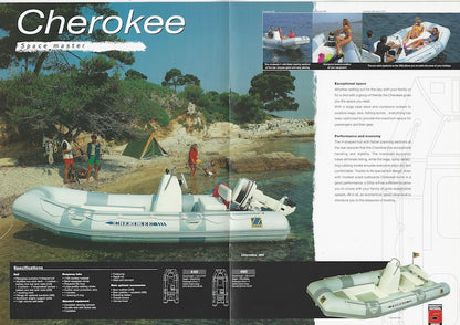 Zodiac 1998 Semi Rigid Brochure