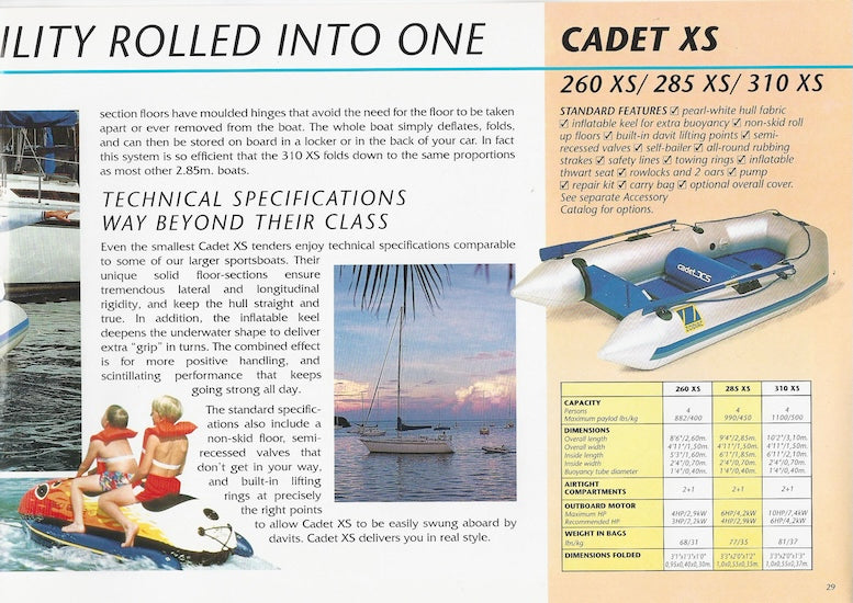 Zodiac 1992 Brochure