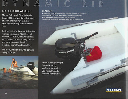 Mercury 2009 Inflatable Brochure