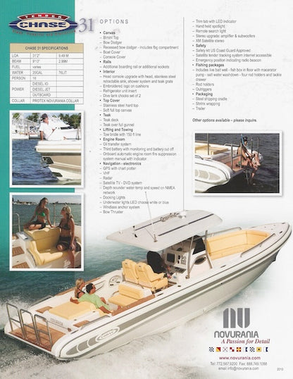 Novruania Chase 31 Brochure
