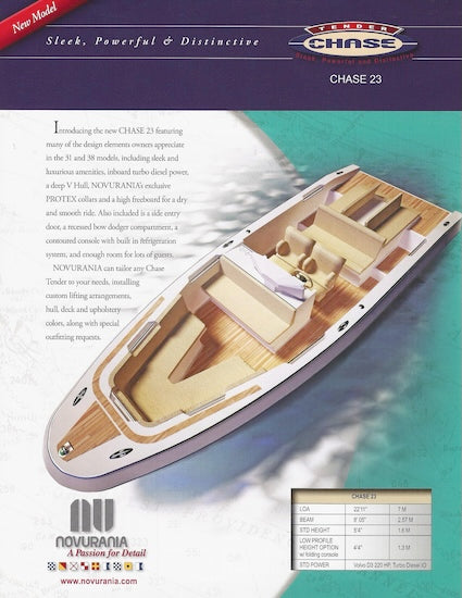 Novruania Chase 23 Specification Brochure