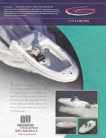 Novruania Equator Specification Brochure