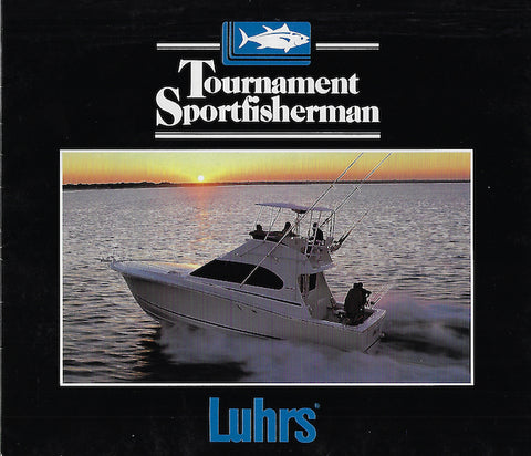 Luhrs 1990s Sportfisherman Brochure