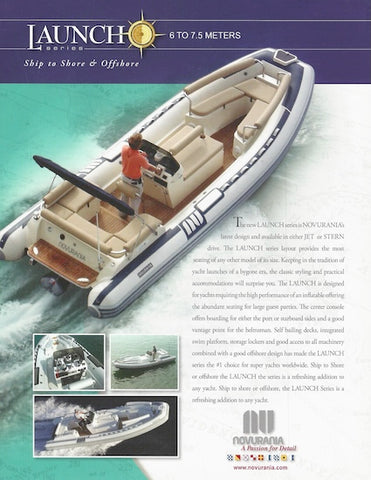 Novruania Launch Series Specification Brochure