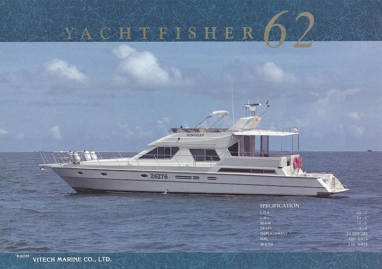 Vitech 62 Yachtfisher Specification Brochure