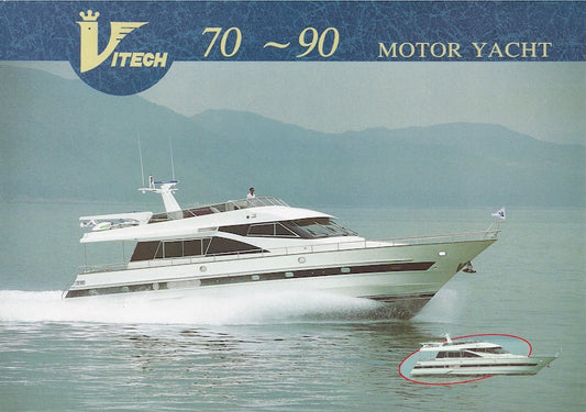 Vitech 70 - 90 Motor Yacht Specification Brochure
