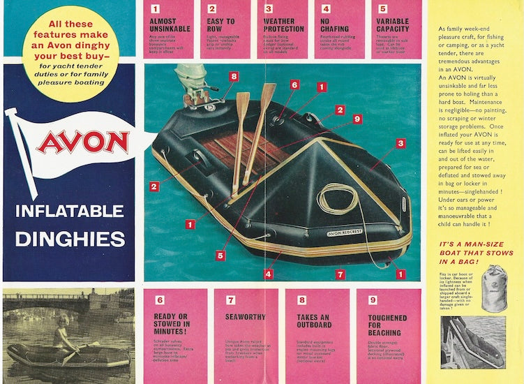 Avon 1964 Inflatables Brochure