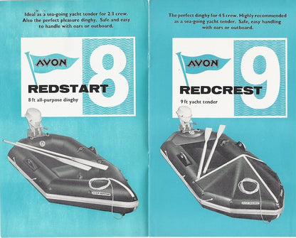Avon 1965 Inflatables Brochure
