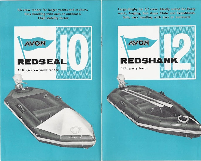 Avon Inflatable Avon 2000 Inflatable Boats Brochure – SailInfo I boatbrochure.com