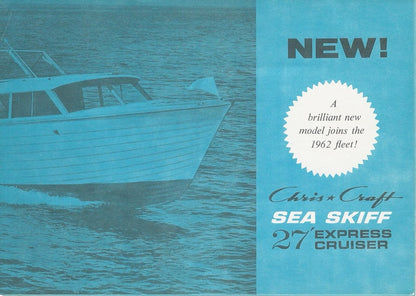 Chris Craft Sea Skiff 27 Express Cruiser Mini Launch Brochure