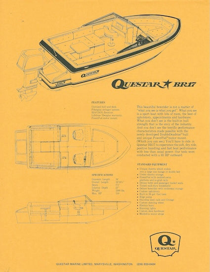 Questar BR17 Specification Flyer