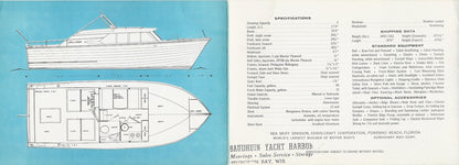 Chris Craft Sea Skiff 27 Express Cruiser Mini Launch Brochure