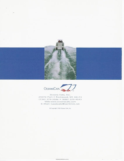Ocean Cats Brochure