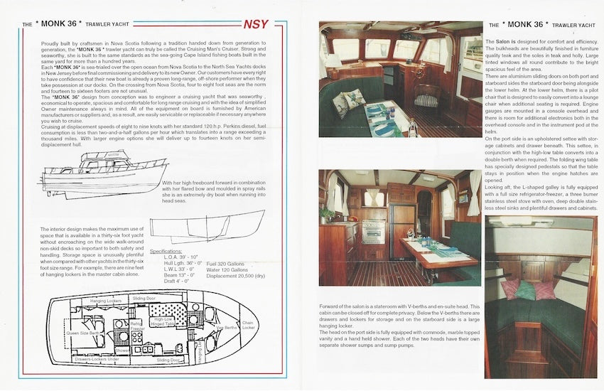 North Sea Monk 36 Brochure