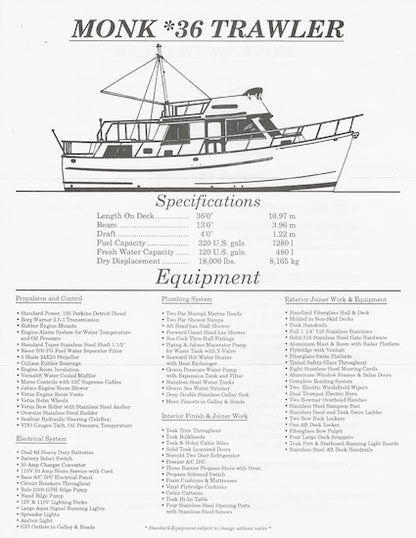 North Sea Monk 36 Brochure