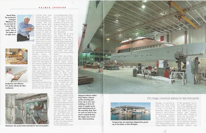 Palmer Johnson Boote Magazine Reprint Brochure