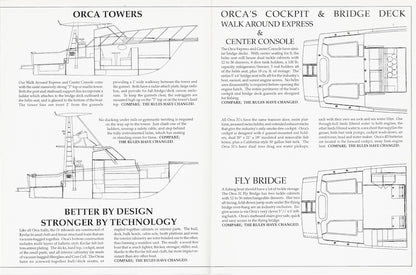 Orca 31 Specification Brochure