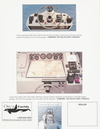 Orca 36 Brochure Package