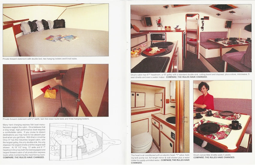 Orca 36 Brochure Package