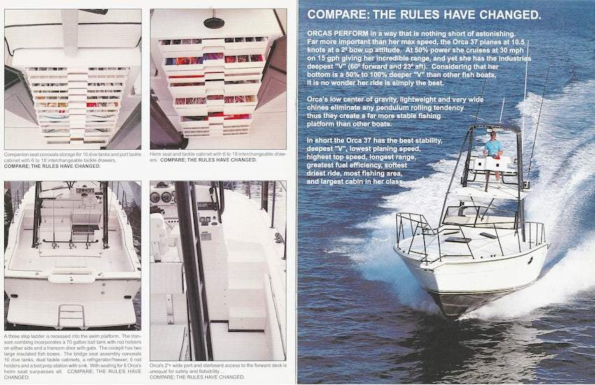 Orca 36 Brochure Package