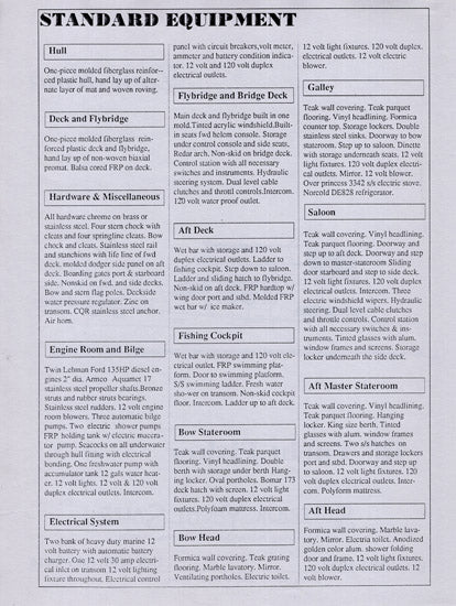 Lien Hwa 49 Yacht Fisher Brochure