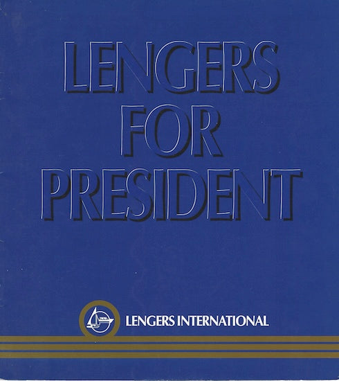 Lengers President Brochure