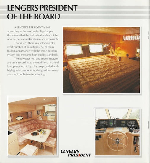Lengers President Brochure