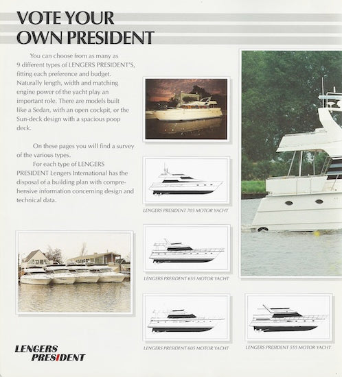 Lengers President Brochure
