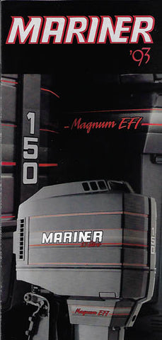 Mariner 1993 Outboard Mini Brochure
