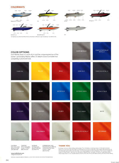 Malibu 2011 Brochure